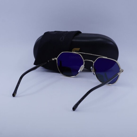 CARRERA 303/S 0J5G Q3 Aviator Sunglasses - Gold/Green Polarized - Picture 12 of 12